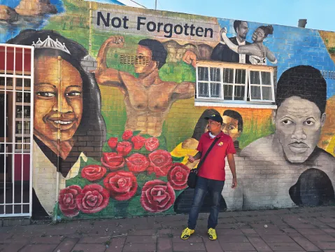 The walls tell their stories — street art brings Noordgesig’s history to colourful, vibrant life