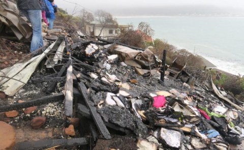 Suspected Fish Hoek arsonist released by police over lack of evidence