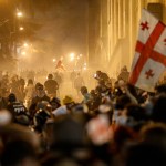 Georgian police disperse protesters as parliament approves 'foreign bill' second reading
