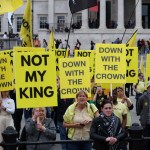British protest for abolition of monarchy, and more from around the world
