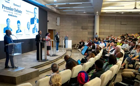 Lively debate by Gauteng Premier hopefuls gets voters thinking about changing their votes