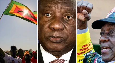 Opposition voices alarm as ANC enlists Zanu-PF help for elections campaign