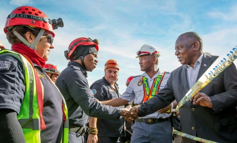 Ramaphosa visits George disaster site, promises support for families of victims