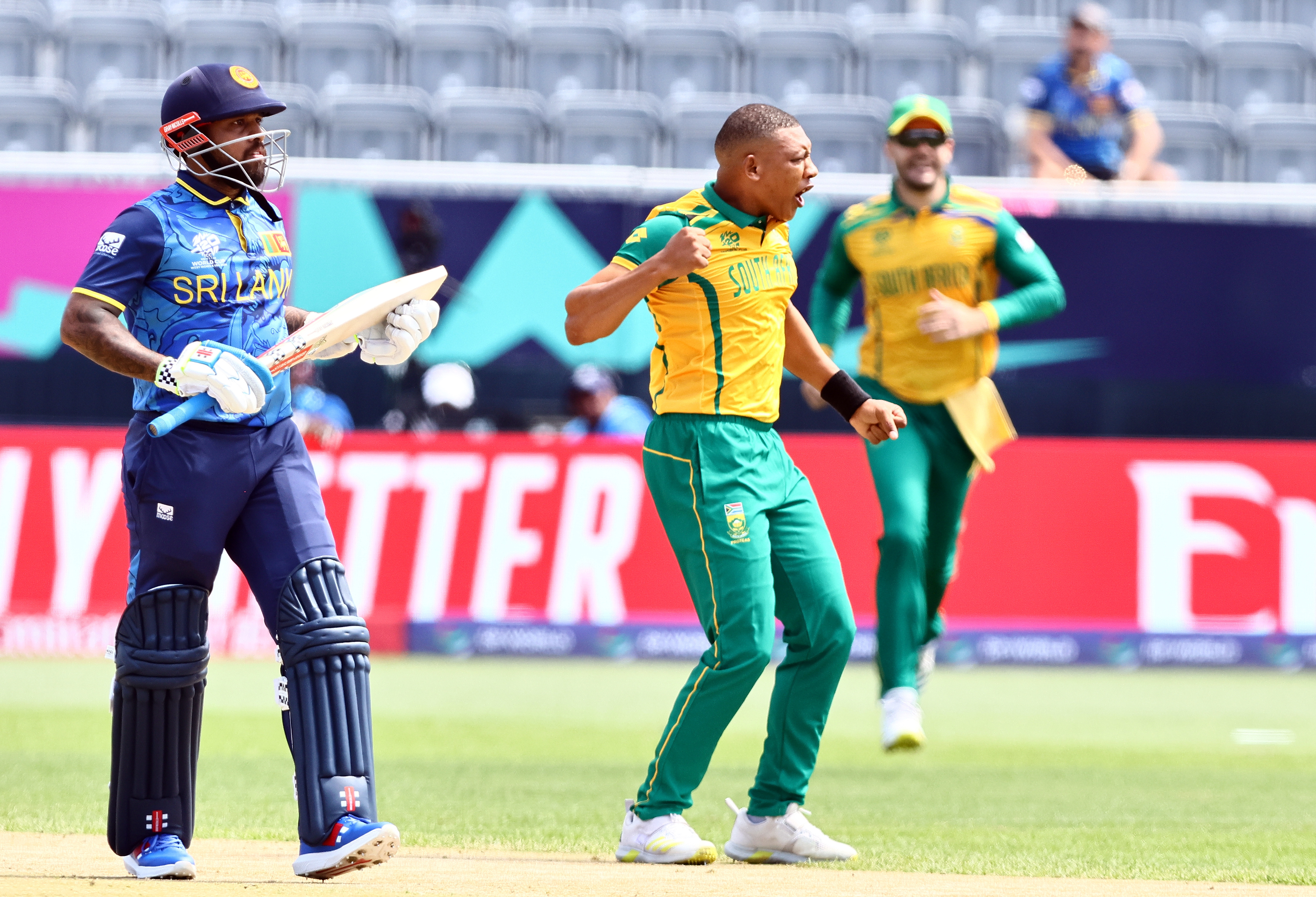 Ottniel Baartman of the Proteas