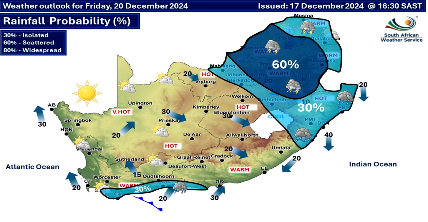 Weather outlook fri