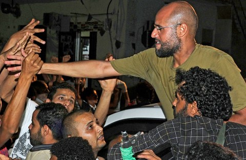 The magical appearing act of Saif, Gaddafi’s son and heir
