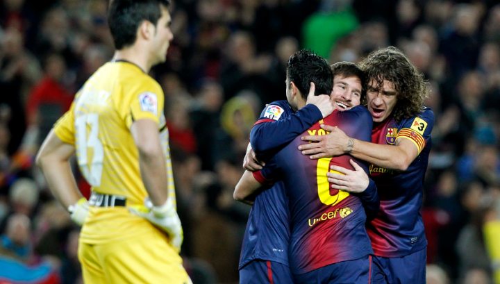 European football roundup: Messi Scores Four, Spurs And Liverpool Exit Cup