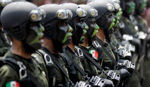 Entire police force detained in Mexico town where mayoral candidate killed