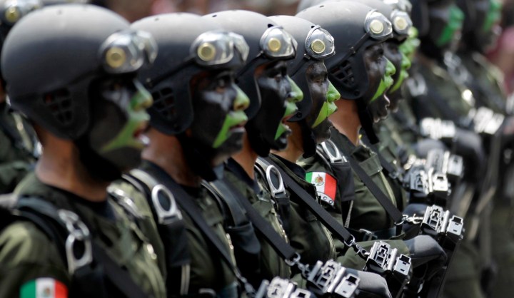 Mexico deploys troops to outskirts of Mexico City