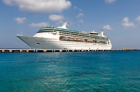 Haiti: cruise ships dock at private beach for fun in the sun
