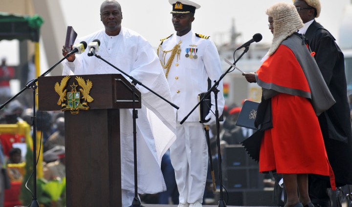 Ghana: Mahama sworn in, promises ‘time of greatness’