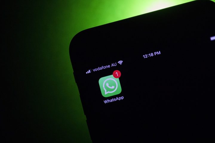 An app icon for WhatsApp on a smartphone. Photographer: Brent Lewin/Bloomberg