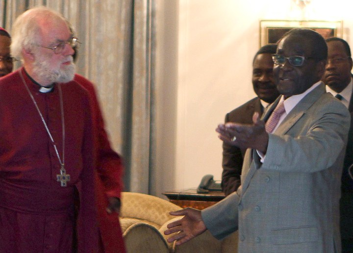 Another angry archbishop: Rowan Williams takes on Mugabe