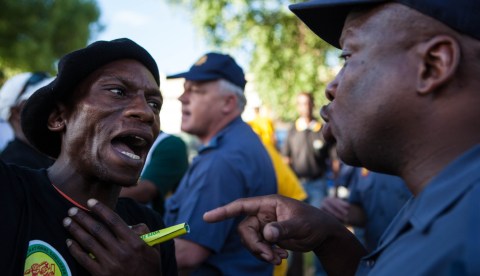 Police open case against anti-Zuma protestors, says source