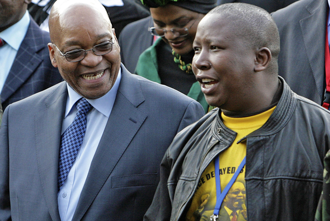 Malema and Zuma go eyeball to eyeball – and only one of them can win