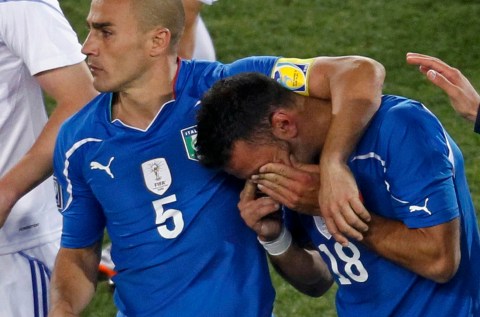 The ruling World Champions Italy crash out, join France in ignominy