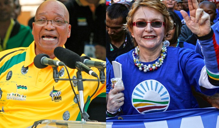 Showdown 2014: Jacob Zuma vs. Helen Zille