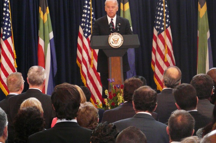 US vice president Joe Biden – a mensch in Sandton Meet ‘n Greet