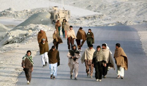 Afghan road lifelines blocked by graft, kickback