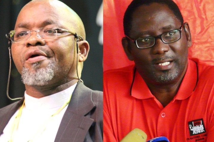 Mantashe and Vavi, an uncomfortable marriage on show at The Gathering