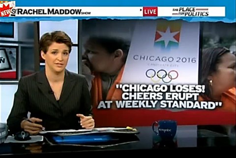 VIDEO: The US right-wing fringe celebrates Chicago 2016 defeat