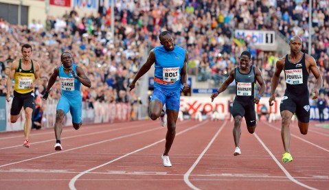 Athletics: Bolt made to work for win in Oslo
