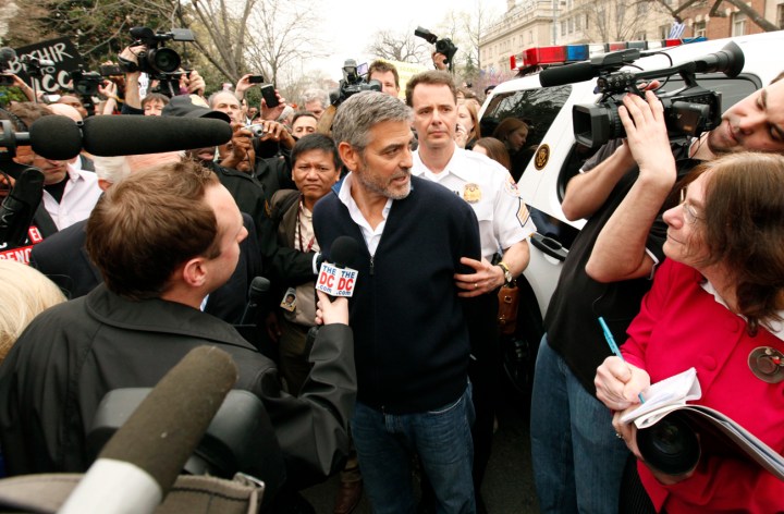 Mr Daisey, Mr Russell and Mr Clooney: when personalities overshadow noble causes