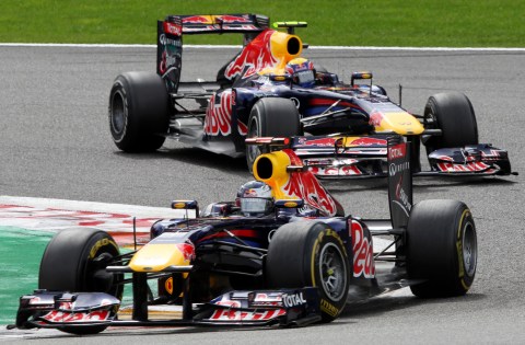 Vettel leads home a Red Bull 1-2 at Spa-Francorchamps