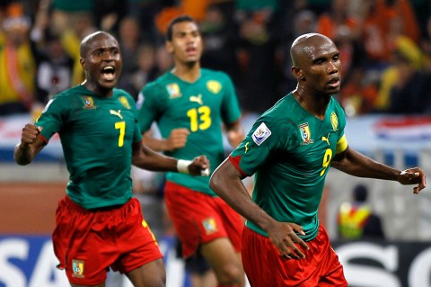 Cameroon finally show some panache against Dutch