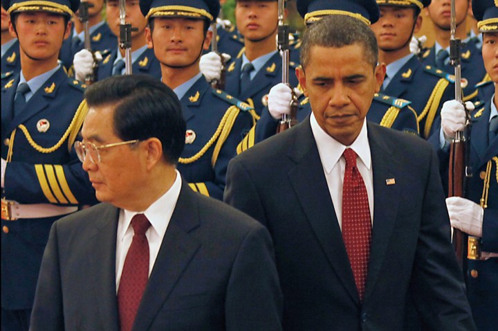 US and China square off to fight about really important issues