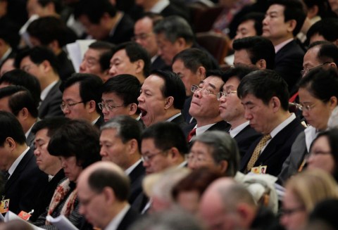 China’s National People’s Congress: not a tea party