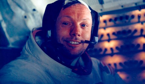 Neil Armstrong, a great man, the giant of mankind