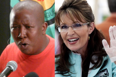 When democracy becomes populism: Palin, Malema and the rise of the unread