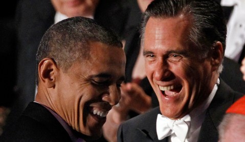 With 16 days to go, Obama and Romney neck and neck