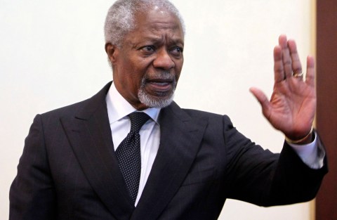 Annan to step down as international Syria mediator