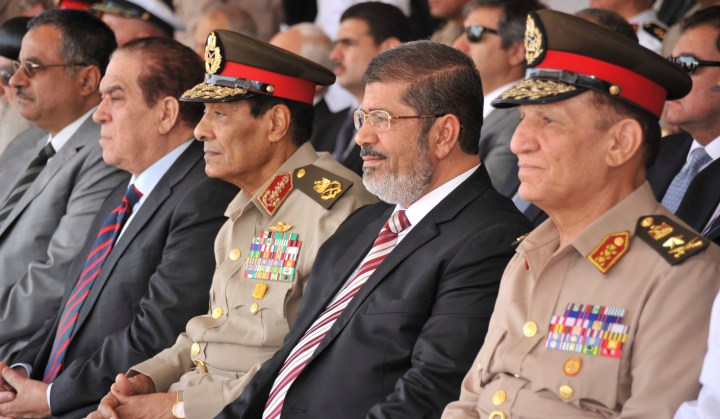 Egypt president recalls parliament, generals meet