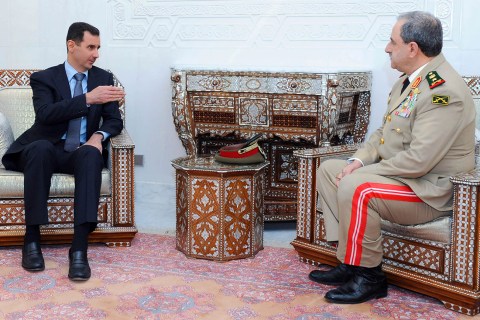 A brief look: Bashar carries on regardless