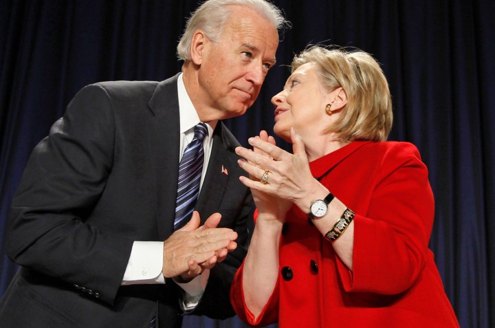 Old conventional wisdom: Obama-Biden team, great. New CW: Obama-Clinton even better!