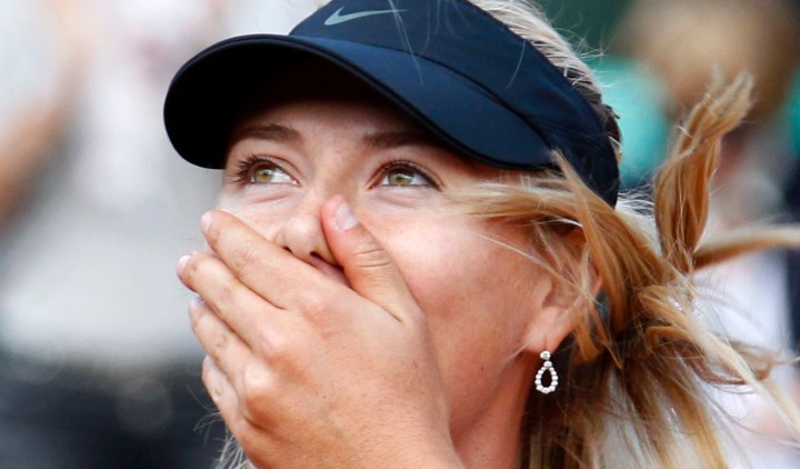 Rolland Garros: Sharapova on top of the world