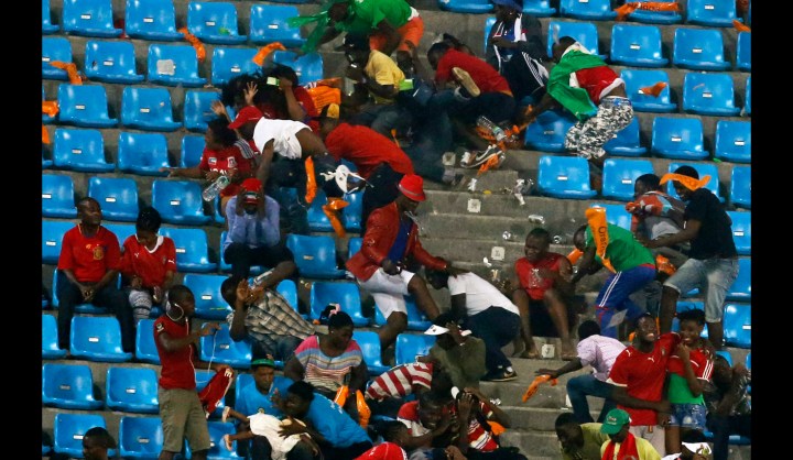 Guinea a break! Disgraceful fan behaviour sours AFCON semi-final