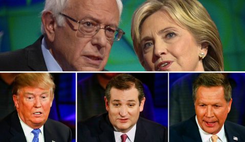 US 2016: Candidates hang on to the roller-coaster