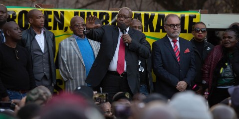 Reporters’ Notebook: On the streets with the Zuma-ites