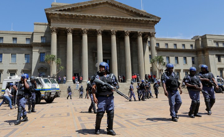 Student protests: Cops add fuel to the fire, portfolio committee hears