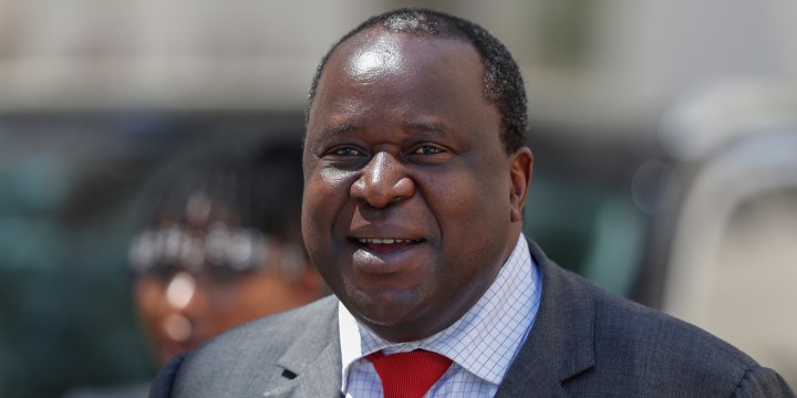 In the build-up to WEF, Mboweni is reticent on Treasury’s surprise economic recovery plan