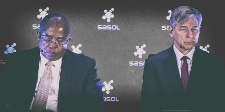 Sasol shares surge after joint CEOs are fired