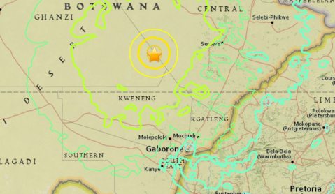 Did fracking in Botswana cause Johannesburg to tremble? 