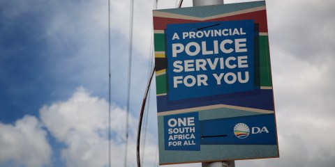 The strange gap between the DA’s election posters and its manifesto promises