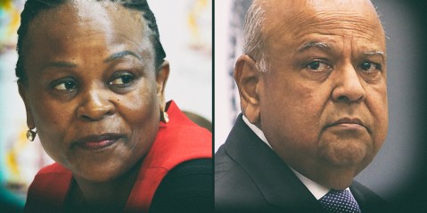 Pravin Gordhan faces off against the EFF and public protector
