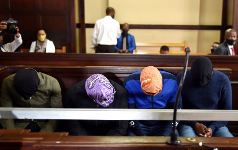 Mthokozisi Ntumba shooting: Four police officers in court
