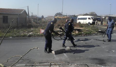 Diepkloof Hostel Protests: Police teargas fumes fell children at local crèche